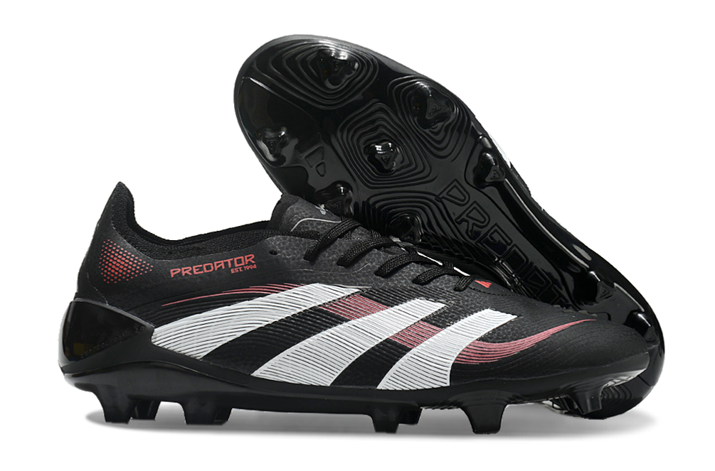 adidas Predator ブラック サッカーシューズ 25.0 Chuteira Adidas Predator Club IN Futsal Juvenil Preta - FutFanatics