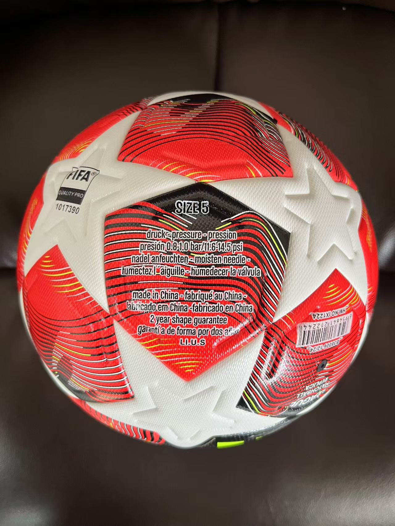 Bola de Futebol Adidas Uefa Champions League 24/25 - Imagem 5